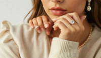 Elevate Your Style with Stunning White Gold Stud Earrings: A Timeless Accessory for Every Occasion