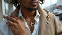 Elevate Your Style with a Stunning Men's Gold Cross Necklace: The Ultimate Accessory Guide
