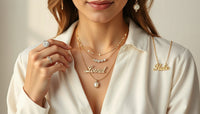 Discover the Charm of Personalized Name Necklaces: A Unique Touch for Every Style