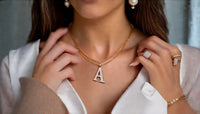 Sparkle with Style: Discover the Allure of Initial Pendant Necklaces
