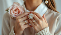 Discover the Allure of Oval Engagement Rings with Hidden Halo: A Perfect Blend of Elegance and Surprise