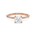 1.10 Carat Round Brilliant Solitaire Diamond Engagement Ring