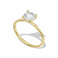 Round Brilliant Solitaire Diamond Engagement Ring