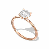 Round Brilliant Solitaire Diamond Engagement Ring