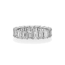Emerald Cut Diamond Eternity Band