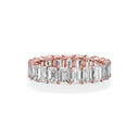 Emerald Cut Diamond Eternity Band