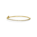 1.10 Carat Elegant Diamond Bangle in 14K Yellow Gold