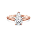 Pear Shape Solitaire Engagement Ring