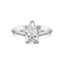 Pear Shape Solitaire Engagement Ring