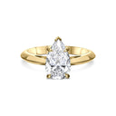 Pear Shape Solitaire Engagement Ring
