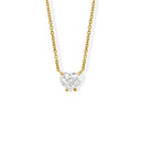 1.05 Carat Heart-Shaped Diamond Pendant