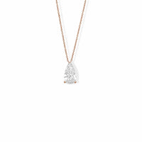 Pear Shape Diamond Pendant
