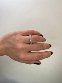 Emerald Cut Diamond 1/2 Eternity Band