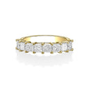 Princess Cut Diamond 1/2 Eternity Band