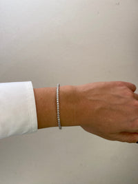 2.50 Carat Flexible Diamond Cuff Bracelet