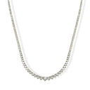 Graduated Diamond Tennis Necklace