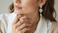 Elevate Your Style with Stunning White Gold Earrings for Women