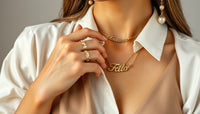Elevate Your Style with Custom Name Necklaces in Gold: A Timeless Accessory