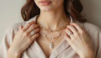 Stylish and Unique: Elevate Your Look with a Gold Paperclip Necklace