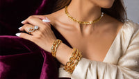 Elevate Your Style with a Stunning Gold Link Bracelet: The Ultimate Accessory for Any Occasion