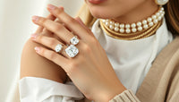 Stunning 3 Stone Emerald Cut Diamond Rings: A Timeless Symbol of Love and Elegance
