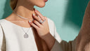 Elevate Your Style with a Stunning White Gold Initial Necklace