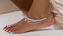 Discover the Allure of White Gold Anklets: A Perfect Blend of Elegance and Style