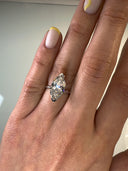3.00 Carat Marquise Cut Solitaire Diamond Engagement Ring