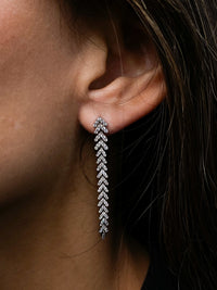Leaf Drop Earrings