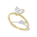 1.00 Carat Heart-Shape Solitaire Diamond Engagement Ring