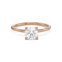 Round Brilliant Solitaire Diamond Engagement Ring