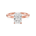 1.50 Carat Radiant Solitaire Diamond Engagement Ring