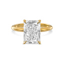 3.00 Carat Radiant Solitaire Diamond Engagement Ring