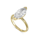 3.00 Carat Marquise Cut Solitaire Diamond Engagement Ring