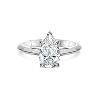 Pear Shape Solitaire Engagement Ring