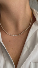 3.00 Carat Tennis Necklace Semi-Mount
