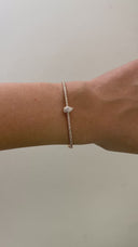 1.30 Carat Pear-Shaped Diamond Pavé Bangle