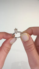 1.30 Carat Marquise Cut Diamond Engagement Ring