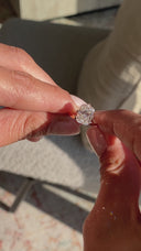 2.50 Carat Elongated Cushion Modern Solitaire Diamond Engagement Ring