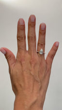 2.00 Carat Pear-Shaped Solitaire Engagement Ring