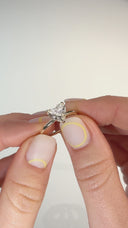 1.00 Carat Heart-Shape Solitaire Diamond Engagement Ring